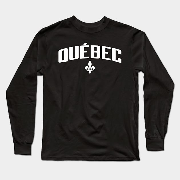 Quebec City Canada Long Sleeve T-Shirt by Weirdcore